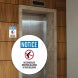 No Concealed Weapons Allowed In Building Decal (Non Reflective)