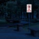 No Dumping Aluminum Sign (Diamond Reflective)