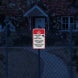 No Dumpster Diving Aluminum Sign (EGR Reflective)