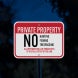 Private Property No Hunting Aluminum Sign (Diamond Reflective)