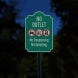 No Trespassing Or Soliciting Aluminum Sign (HIP Reflective)