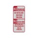 Bilingual Restricted Parking Aluminum Sign (HIP Reflective)