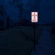 Reserved, No Parking On The Grass Aluminum Sign (EGR Reflective)