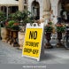 No Student Drop Off Corflute Sign (Non Reflective)
