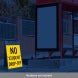 No Student Drop Off Corflute Sign (Reflective)