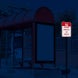 No Student Drop Off Or Pick Up Aluminum Sign (EGR Reflective)