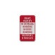 Private Property Violators Will Be Prosecuted Aluminum Sign (HIP Reflective)