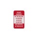 Private Property Violators Will Be Prosecuted Aluminum Sign (Diamond Reflective)