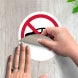 No Parking On The Grass Symbol Decal (Non Reflective)