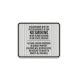Tobacco Free School Aluminum Sign (HIP Reflective)
