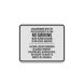 Tobacco Free School Aluminum Sign (Diamond Reflective)