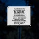 Tobacco Free School Aluminum Sign (Diamond Reflective)