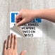 OSHA Notice Gun Rules Decal (Non Reflective)