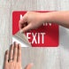 Exit Entrance Decal (Non Reflective)