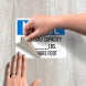 OSHA Notice Floor Load Capacity Decal (Non Reflective)