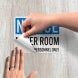 OSHA Notice Meter Room Decal (EGR Reflective)
