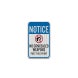 No Concealed Weapons Aluminum Sign (EGR Reflective)