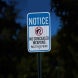 No Concealed Weapons Aluminum Sign (EGR Reflective)