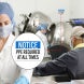 OSHA Notice PPE Required At All Times Decal (Non Reflective)