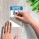 ANSI Notice Radio Frequency Fields Decal (Non Reflective)