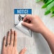 ANSI Notice Radio Frequency Fields Decal (EGR Reflective)