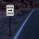 Bilingual One Way Aluminum Sign (EGR Reflective)