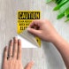 OSHA Caution Electrical Panel Decal (Non Reflective)