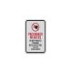 Pacemaker Warning Do Not Proceed Aluminum Sign (EGR Reflective)