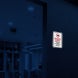 Pacemaker Warning Do Not Proceed Aluminum Sign (HIP Reflective)