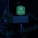 Put Packages In Drop Box Aluminum Sign (HIP Reflective)