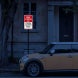 Bilingual Park At Your Own Risk Aluminum Sign (EGR Reflective)