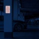 Parking In Designated Spaces Only Aluminum Sign (HIP Reflective)