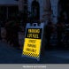 Street Parking Available Corflute Sign (Reflective)