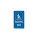 International Symbol Of Accessibility Aluminum Sign (EGR Reflective)