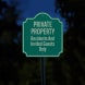 Private Property Residents & Guests Only Aluminum Sign (HIP Reflective)