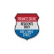 Private Driveway Shield Aluminum Sign (EGR Reflective)