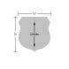 Private Driveway Shield Aluminum Sign (EGR Reflective)