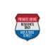 Private Driveway Shield Aluminum Sign (HIP Reflective)