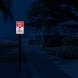 Private Drive Property Under Video Surveillance Aluminum Sign (Diamond Reflective)