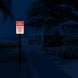 Play At Your Own Risk Aluminum Sign (EGR Reflective)