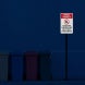 Private Property Please Do Not Dump Your Trash Aluminum Sign (HIP Reflective)
