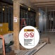 Under Construction ANSI Warning Decal (Non Reflective)
