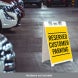 Reserved Customer Parking Corflute Sign (Non Reflective)