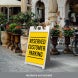 Reserved Customer Parking Corflute Sign (Non Reflective)