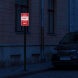 Tow Away Reserved Parking For Sheriff Aluminum Sign (HIP Reflective)