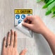 ANSI Caution Proper PPE Required Decal (EGR Reflective)
