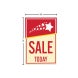 Sale Sale Today Corflute Sign (Reflective)