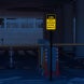 Reduce Speed When Entering Parking Aluminum Sign (HIP Reflective)