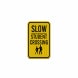 School Crossing Aluminum Sign (EGR Reflective)