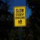 School Crossing Aluminum Sign (EGR Reflective)